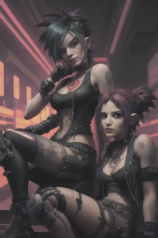 Close up picture of
"(Dynamic from sensual lesbians:1.2)
(Two sexy longhaired lesbian women(very small torsoes:1):1) with hairy vaginas
(Dark gritty background, Digital art, 2d cartoon, Grunge, Expressive Facial Features, Cyberpunk aesthetic, Quirky character, Crisp character linework, Dynamic pose, Jamie Hewlett, Katie Rice, Highly detailed, Sharp, Cute, Colorful:1.3)
((Blondehaired:1.1) Anya Taylor-Joy) BREAK ((Blackhaired:0.9) Clara Lago))
(an ultra realistic photograph of two women,(wearing black panties),(wearing black stockings),sitting,in living room,amazing breasts,big breasts,showing cleavage,five slender fingers,ponytail,gorgeous face,beautiful lips, curved eyebrows,curved eyelid,wearing necklace,wearing earrings,highly detailed,bokeh,cgsociety,sharp focus,artstation,film style,happy,joyful,smiling,wavy hair,looking at camera,((accurate face)),((accurate face)),((hands behind her head))