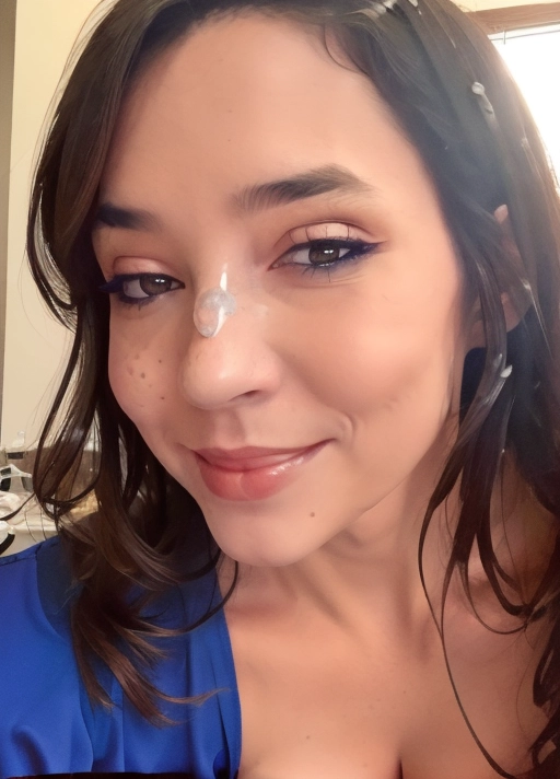 ( slut <lora:PN7xrGpnVMg_SarahF:0.9>),
(accurate face, photorealistic face, ruined makeup),
(thin waist, small breasts, wide hips, bare legs),
(wearing ruined blue dress, cleavage), (POV, close-up, looking straight ahead, centered photo, perfect smile,
dpmg_face_cum_v1, cum on her face, lots of cum, vile cum, disgusting cum, bukkake, drooling cum, cum in node, cum facial),
deviantart,
uncensored,
Photograph,
masterpiece
