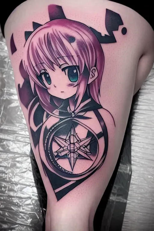 Dopamine Girl - Anime girl corruption tattoo GdVQlLvkxBr