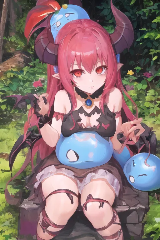 Demon lord Milim from That Time I got Reincarnated as a Slime.