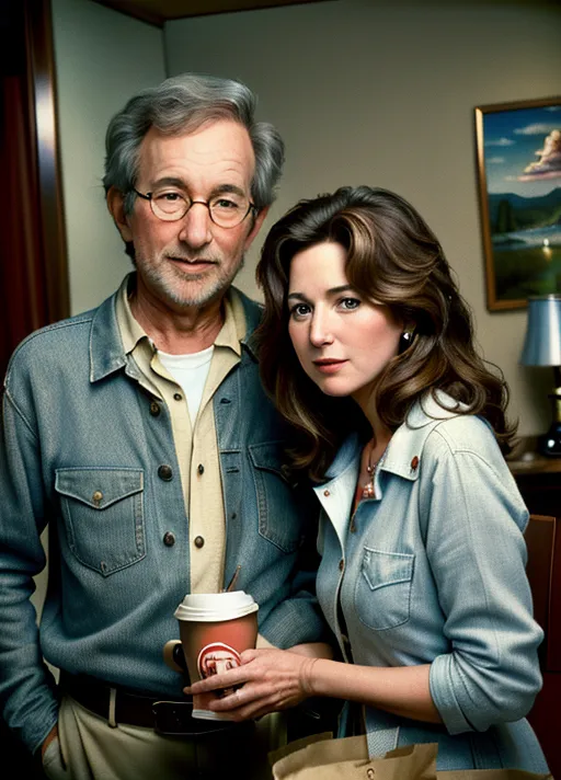 A high resolution highly detailed 1982 photography of Steven Spielberg and Kathleen Kennedy having sex, Steven is holding a cup of take-out coffee,
1boy, 1girl,
<lora:dpmg_side_deepthroat_v1:0.7>
<lora:dpmg_add_detail:0.3>,
(RAW photo:1.2),
(photorealistic:1.4),
(masterpiece:1.4),
(best quality: 1.2),