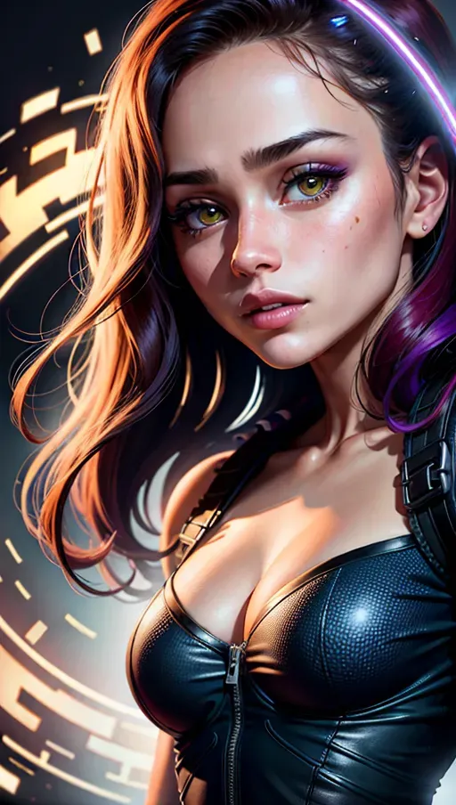 best quality, (((ultra high res))), (detailed face and eyes), ((Mira Nowhere)), ((face closeup)), single