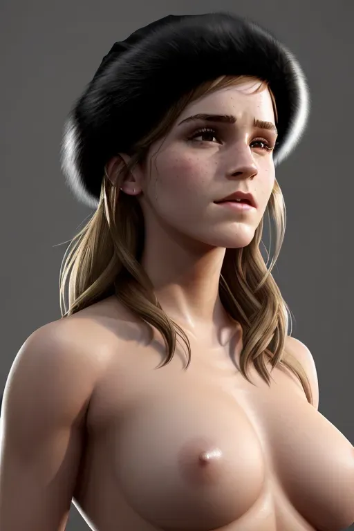 an ultrarealistic photograph of, (((Emma Watson)))((accurate face))(scared), (sweaty oily)(((show full body))), (show head to toe)(((pinup))), (((wearing small Ushanka military fur cap)))((wearing long military winter coat))((military winter uniform))((wearing military boots)), (outside an alpine military base), ((no bra)), (visible underboob)(exposed ass)((Exposed MIDRIFF)), very sexy pose, (((extremely small breasts)))(((perky breasts))), (((EXTREMELY slender body))), five slender fingers, , beautiful face, beautiful lips,detailed large eyes,curved eyebrows,cgsociety,cinematic lighting,studio lighting,professional,editorial,