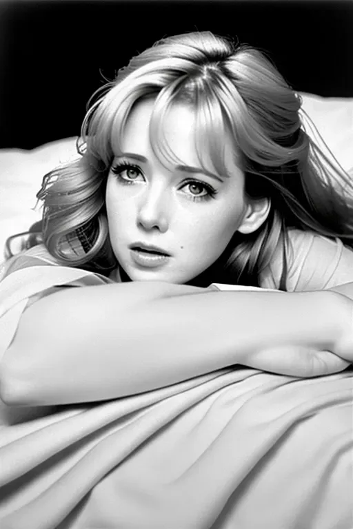 screaming while face-down, ultra realistic but violent and disturbing rape porn scene of a captive molly ringwald on her stomach, she sobs face-down into a mattress, long flowing hair being pulled from behind her, the scene must also show the pale reddish bare soles of molly ringwald dangling helplessly in the air or just off the edge of the bed while her hands grip the sheets, a crying molly ringwald is screaming no while looking up at the camera, she has a facial expression of complete humiliation and terror as if she is having the most traumatic experience of her life, molly ringwald sobbing tears, her face has been slapped hard multiple times, running tear-infused mascara, intricate highly detailed photo ultra realistic life-like extremely realistic sharp focus on her slender feminine feet