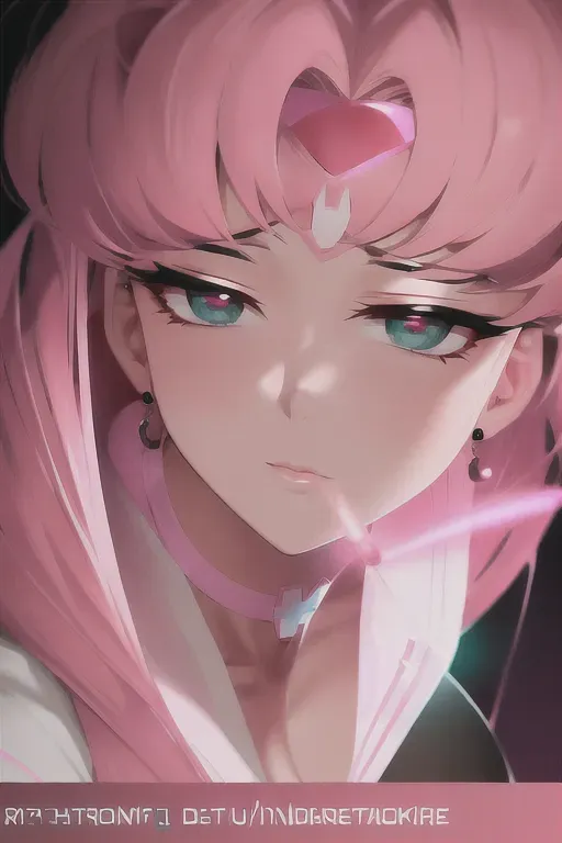 illustration, 20 year old, an anime girl, thicc, nurse clothes, pink, street, night, street lights, serious, 8k, professional