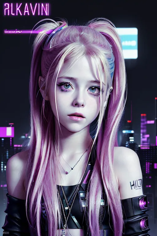 Dopamine Girl Avril Lavigne Naked Perfect Face High Quality Face K Cyberpunk W Zbwrnxjb