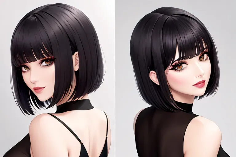 Dopamine Girl - chica estilo anime con senos grandes cadera ancha