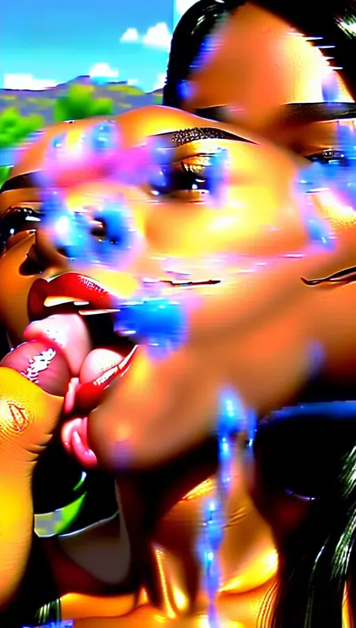Hale Berry, masterpiece, best quality, subdued, misogyni, cum humilliated, extremely detailed face, 1girl, solo, crying, tears, blackmail, black skin,<lora:dpmg_licking:1>, lickingoral, licking penis, saliva, accurate face, realistic, oral, cum,