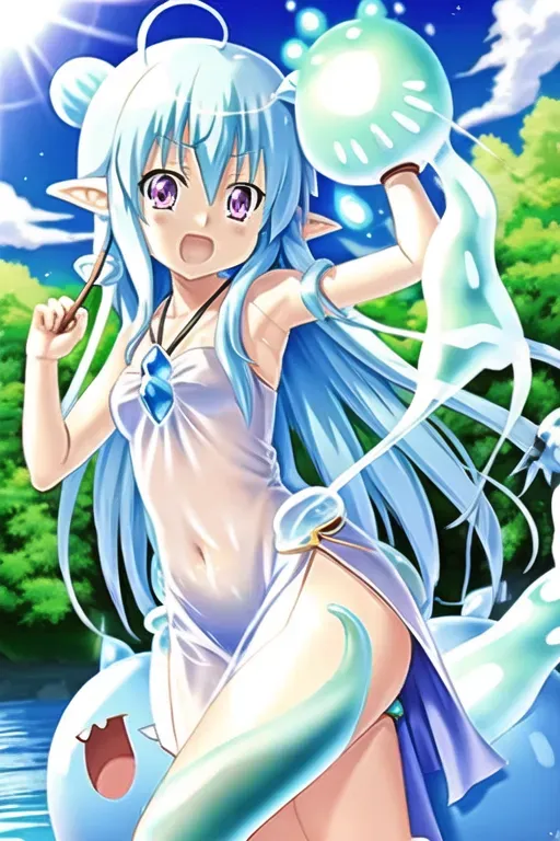 rimuru tempest, that time i got reincarnated as a slime, naked