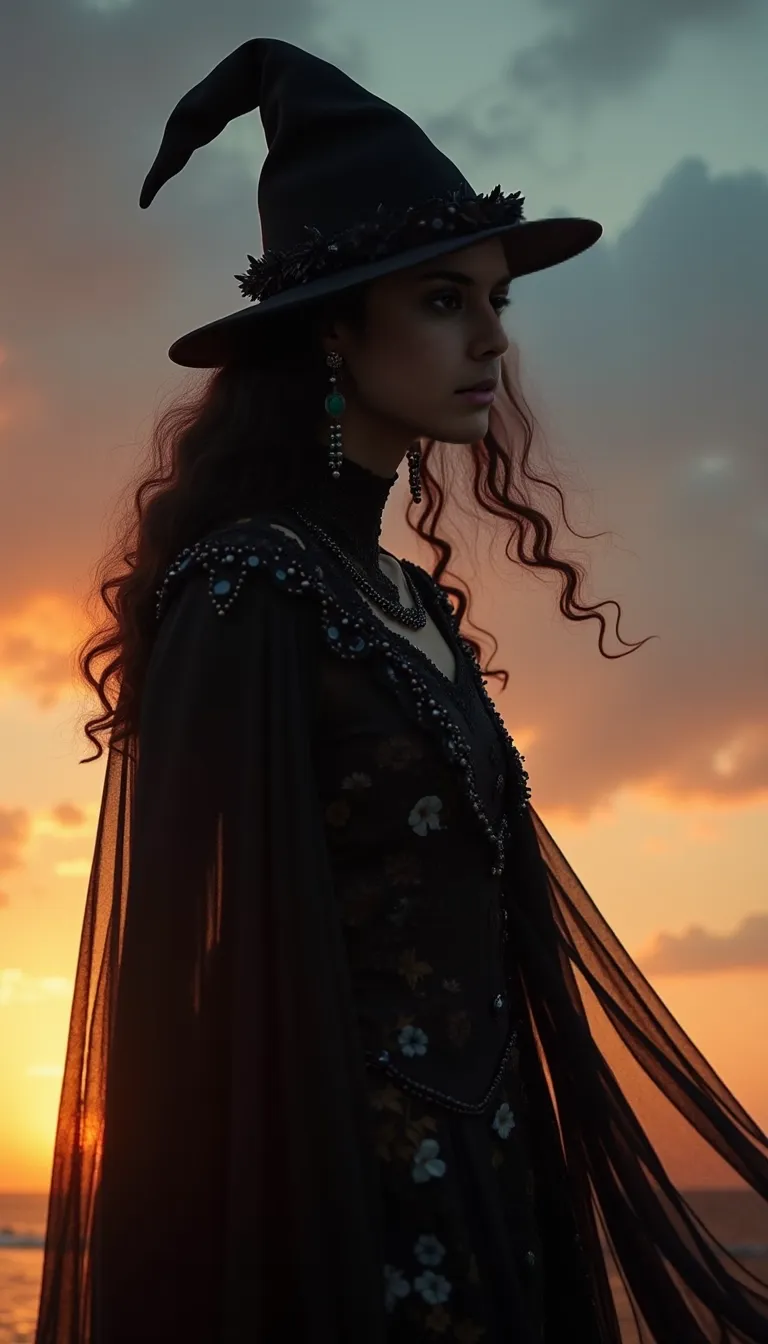 Black Magic Woman high in the sky