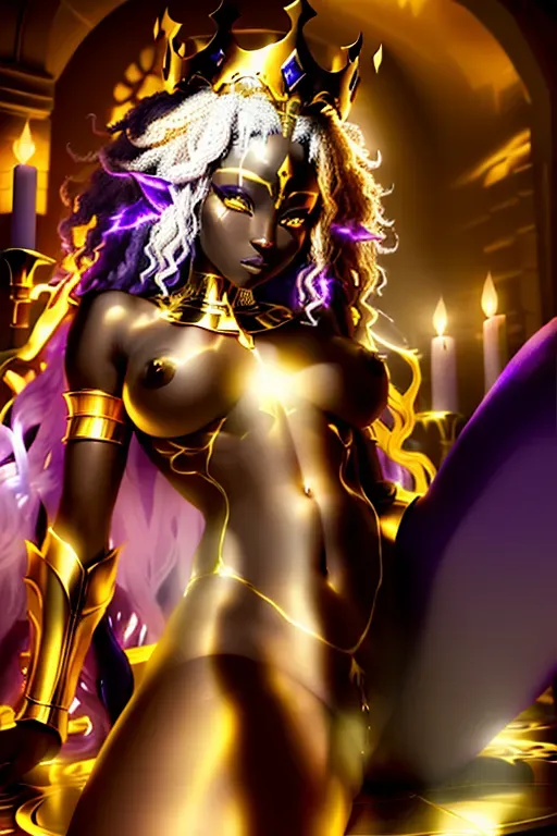 (Naked), (Demon), (Shadow Priest), (1 Nigerian Woman), (Golden Skin), (Silver Afro), (Pretty Pussy), (Heaven), (Elemental), (Crown), (Gold Wings), (Shadows)