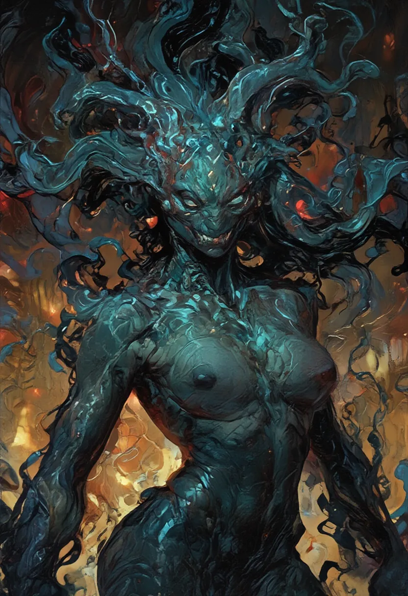 AI Art by MAGENTA CHARIZARD | Dopamine Girl