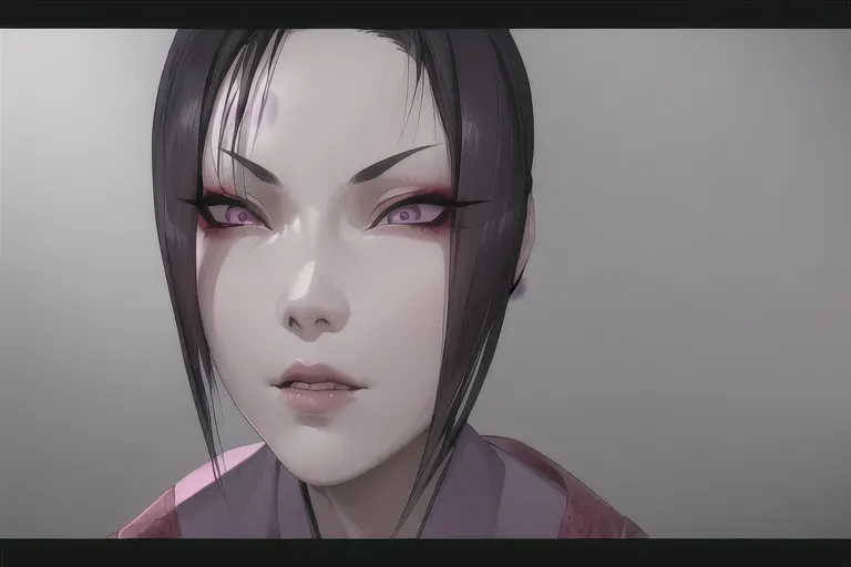 1girl, slender body type, full body , ninja, feudal japan::5, edo period, night::5, high res, small breasts::2, bare legs::5, green almond shaped eyes::2, thin parted lips::2, solo, ((masterpiece)),photo referenced::5, pale skin, purple eyeliner::5, tenchu::5, kunoichi::5, professional, ultra high res, kuugire, stealth, soft feminine facial features, button nose, dark kimono, 25 years old, seductive look, arrogant look, sinister look, moody lighting ,head tilt, detailed face and eyes, correct calf muscles::5 ,rose tattoo on thigh::5, correct feet anatomy::5 correct hand anatomy::5 , skin uncovered, short hair::5