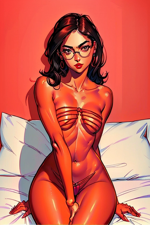 Alexandria Ocasio-Cortez, beautiful, half naked, medium dark hair, round glasses, red lipstick, soft and curvy build, small perky breasts, thin waist, thicc ass, full thighs, smooth legs, cute feet, scruffled un buttoned casual shirt, pink lingerie, showing us her aroused naked pussy, throbbing aroused clit, naked pussy, naked ass, throbbing brown anus, walking In a hotel room at night alone, ((high definition)), ((4k quality)), ((excellent lighting)), ((great shading)), ((pristine detail)), ((really clear picture)), ((beautiful vibrant colors)), ((accurate at lower prompt guidence)), ((ultra realistic)), (((five fingers per hand))), (((two arms per person))), (((two legs per person))), (((two hands per person))), (((two feet per person))), ((((100 percent according to prompt))))
