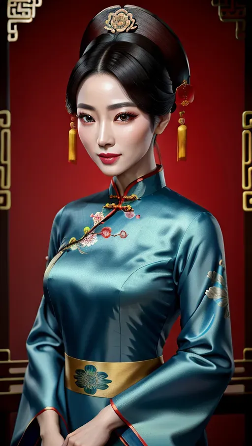 Dopamine Girl Solo Chinese Lady8k High Resolution Photocinematic Lighting Accurate 7187