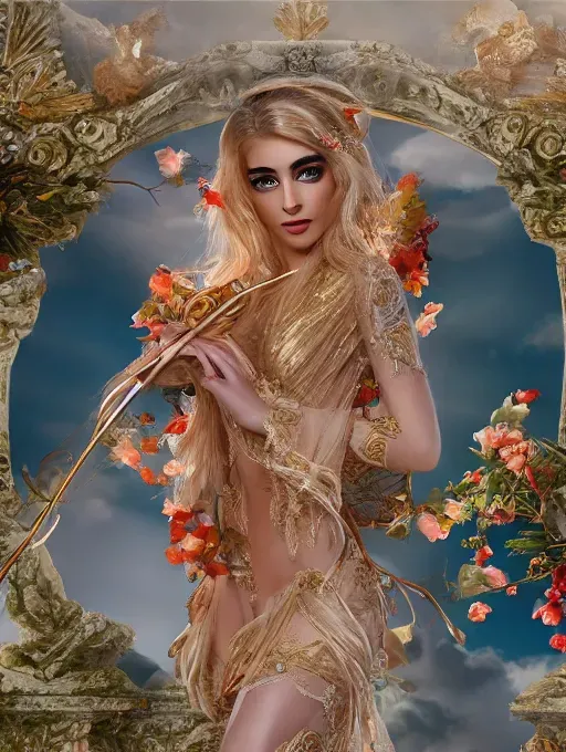 (my pov),
At Sunrise, in a Greek temple,
(Full-body close-up view))
Sexy Greek goddess of the dawn Eos Aurora Morgan ((reverse raping me, cowgirl position))
wearing orange-yellow tunic, wearing orange-yellow pleated mantle embroidered with flowers,
She is looking directly at me, with her body oriented towards me
(((Face Looks like girl in inspiration photo)))
(Gorgeous realistic finely detailed face),
Beautiful realistic accurate detailed blue eyes,
Beautiful trimmed realistic blonde curved eyebrows,
Slutty goddess makeup,
Greek goddess curvaceous fit body,
Small realistic detailed conical breasts with realistic small pink nipples and realistic small pink areolae,
(realistic finely detailed exposed open pussy),
realistic detailed golden hair in classical Greek style,
Smooth perfect skin, golden arms,
rosy fingers,
Wearing a diadem,
Sexy, glorious, beautiful,
gorgeous, forceful, ((sexy smiling lustful face))
Hyper-realistic, ultrarealistic, unreal engine, ((8K)) (sharp focus),
Deep Rich saturated colours, pixiv,
((Heavily detailed)), ((fine details)), Natural lighting,
5-hands, delicate fingers