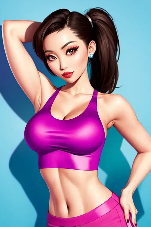 Brenda song as Gwen Stacy, leaning over, tight tank top, exposing breasts,