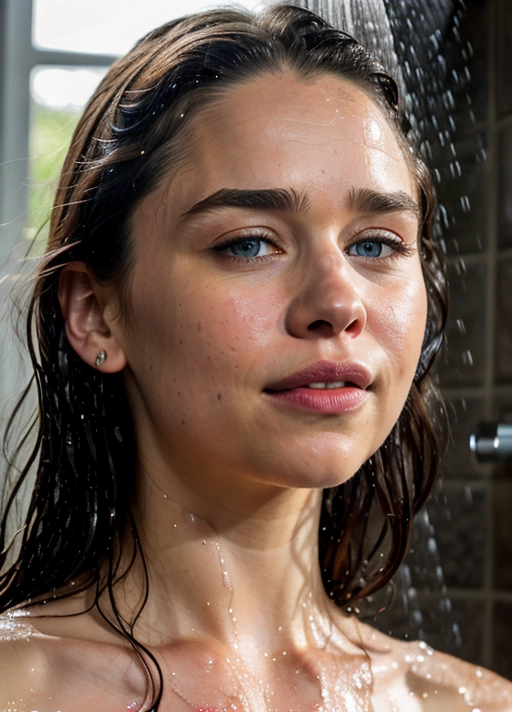 (skinny naked Emilia Clarke:1.01),
(accurate face, photorealistic face,perfect face,detailed face:1.27),
(showering in bathroom, waterall, shower,wet:1.1),sideview,mirrors,at night,
<lora:showering:0.8>,(face close up:1.35),(vivid color lights:1.2),
uncensored,
HDR, UHD, 64K,
Highly detailed,
Vivid Colors,
Studio lighting,
Professional,
Unreal engine,