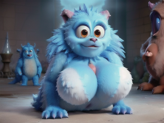 (((Completely Furry krystal))) with an hourglass figure,having sex, ((((sex with monsters)))), creampie, cum explosion, penetration, rough sex,uhd,best quality, manga style art,(blue and white fur,big tits),no clothes,beastiality,in an alley,wolf cock, wolf