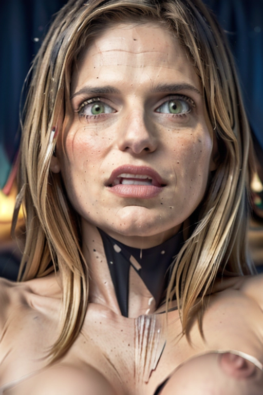 <lora:KpxWkLqox25_Lake_Bell:1>
, (female, toned, fit:1.2))), (cum on her),
open mouth, Full eyelashes, bright green eyes, messy hair, high cheekbones, narrow hips, thin thighs, skinny body,
((topless)), tattoo,
(((she is on the bed))), (((she is wearing a torn, ripped, cut t-shirt))), 5 fingers,
Ultra detailed face features, Ultra detailed skin features, Ultra detailed pouting full lips, Ultra detailed eyes features, Ultra , Ultra detailed features, (realistic hair texture:1.1), <lora:strading_pov:1>,
((she is being lifted and fucked by a sexy vampire_man)), brutal, beaten, grabbed, held, violent sex, (((raped_sex:1.2))), (((molested))),
Beautiful face,
( soft light, atmospheric lighting),
(((captured with a 85mm lens:1), (sharp focus), bokeh, bokeh lighting, ultra best quality, ultra high quality, ultra high resolution, ultra high realism, ultra high realistic, ultra high masterpiece 1.2, ultra cinematic effects, foreground focus, foreground lighting, ultra cinematic lighting, ((ultra perfect teeth)), ultra perfect accurate portrait, super ultra accurate, ultra detailed, ultra accurate detailed, surrealism, ultra unreal engine, intricate, epic, hyper realistic, ultra detailed photograph, detailed gorgeous face,
<lora:dpmg_3d_rendering:0.1>, <lora:epiCRealLife:1>,<lora:dpmg_add_detail:0.5>, <lora:epi_noiseoffset2:1>,
32k, HDR, highest quality, highest resolution, absurdres, smooth, (soft lines), (soft edges), (perfect edges), (soft lighting), (soft glow), (cinematic lighting), (cinematic composition), (photorealism:1.37), (masterpiece:1.72), --s 750 --v 5.2,