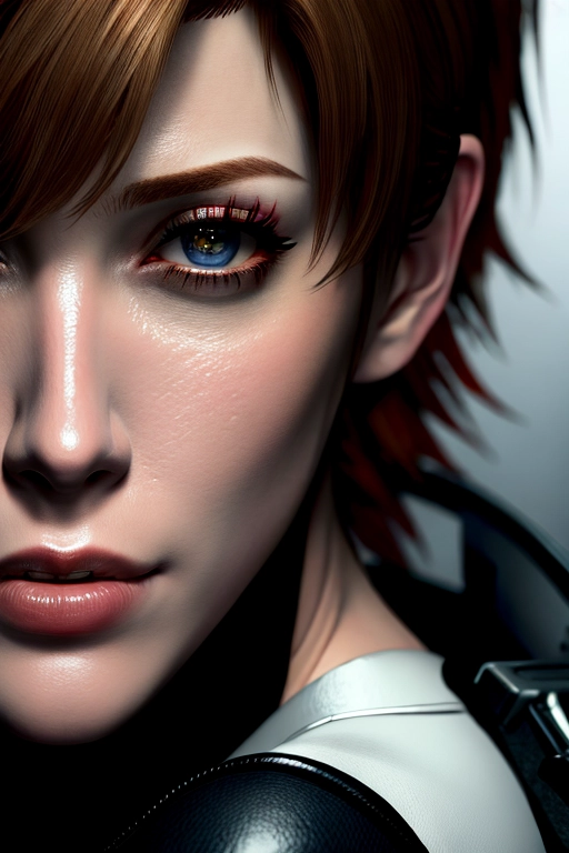 An 8k highest quality photo of teenage Sherry Birkin from Resident Evil 2, face close up, high resolution,